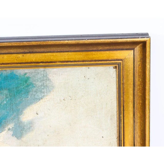 Giancarlo Drovandi, Palladian Classical Roman Ruins, 20th-Century, Oil on Canvas, Framed For Sale - Image 4 of 8