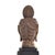 Monumental Thai-Style Buddha Head Sculpture on Lacquered Pedestal, 80"h For Sale - Image 13 of 13