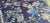 Navy Blue Chinoiserie Peacock Garden Wallpaper, Peacock and Peony - Set of 5 For Sale - Image 6 of 6