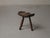 Primitive Milking Stool in Wood, France, 1900 For Sale - Image 13 of 14