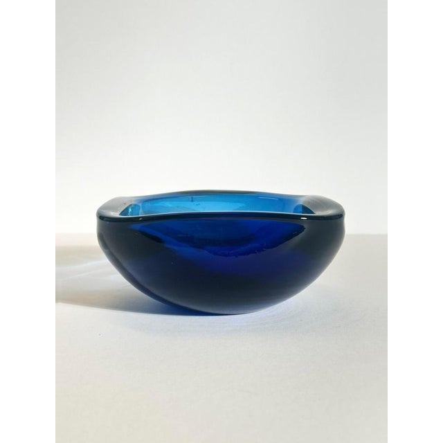 Murano Sommerso Glass Bowl by Flavio Poli for Seguso, Italy, 1960s For Sale - Image 3 of 10