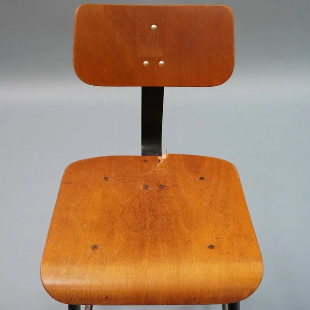 Work Chairs from University of Frankfurt, 1960s, Set of 4 For Sale - Image 6 of 11