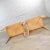 Mid Century Modern Side Tables or End Tables Blonde With Laminate Tops a Pair For Sale - Image 9 of 13