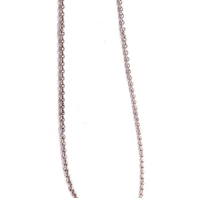 Metal 14 Karat Gold Necklace With 3 Flowers in Ruby Sapphire Emerald With Diamonds For Sale - Image 7 of 11