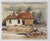Farmhouse Late 20th Century Tom Keyes Rustic Adobe Farmhouse Painting For Sale - Image 3 of 4
