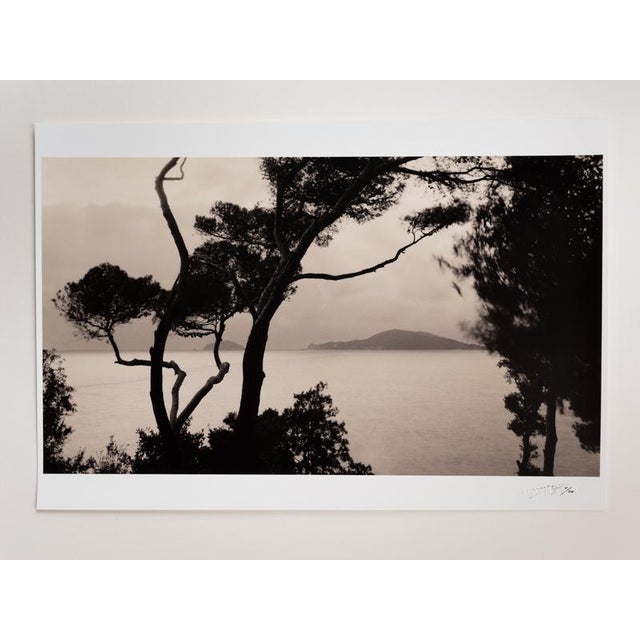 Currents' Analogue large format film photography of Italian coast in winter. Lerici, Italy 2022 Photograph is a giclée...
