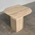 Italian Sculptural Eye-Shaped Coffee Table in Travertine, 1980s For Sale - Image 4 of 13