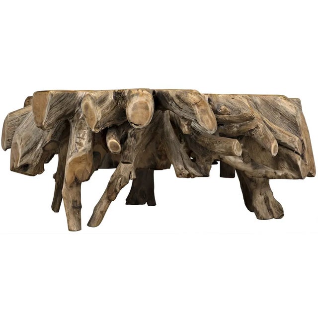 Noir Teak Root Coffee Table For Sale - Image 4 of 5