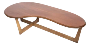 Mid Century Amoeba Form Coffee Table