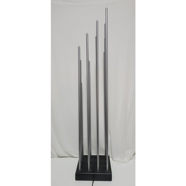 Bauhaus 1990s Modernist Swedish Light Sculpture by Top-Light For Sale - Image 3 of 9