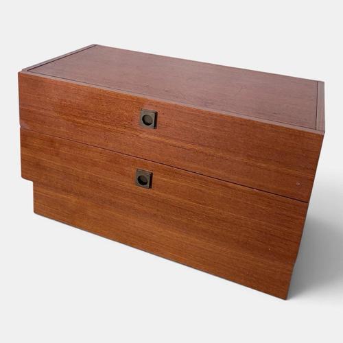 Mid-Century Teak Low Two-Drawer Chest from G Plan, 1960s For Sale - Image 9 of 10