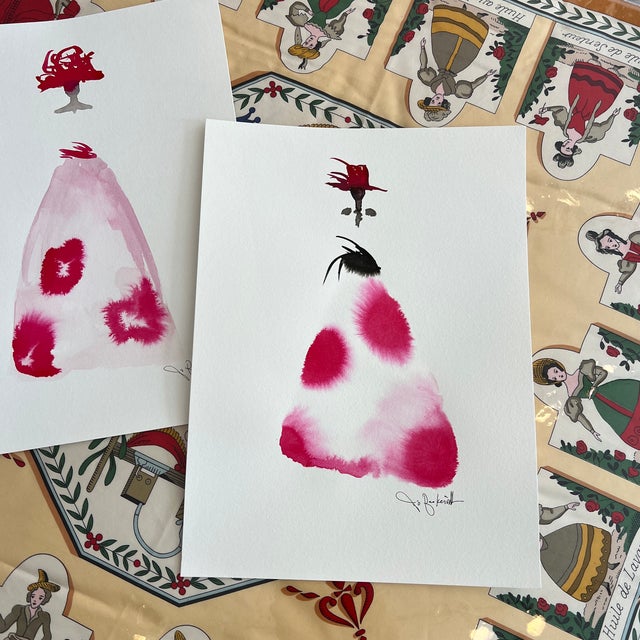 Ink Wash Dress by Jo Baskerville For Sale - Image 11 of 12