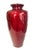 Metal Vintage Japanese Ando Red Guilloche Enamel Cloisonne Vase For Sale - Image 7 of 10