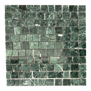Verde Saltan Marble Polished Broken Tessere Mosaic For Sale