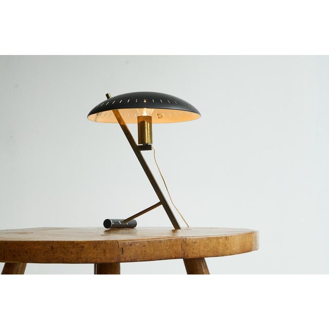 Vintage Dutch Table Lamp by Louis Kalff for Philips, 1950s For Sale - Image 11 of 14