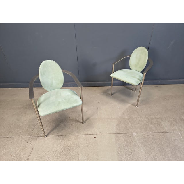 Vintage Dining Chairs from Belgo Chrom, 1980s, Set of 6 For Sale - Image 10 of 18