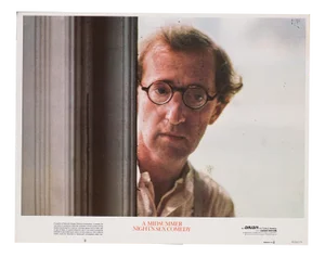 Original Lobby Card Midsummer Nights Sex Comedy by Woody A, 1982