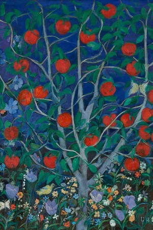 "Apple Tree" by Ljubica Hajduka Print on Paper