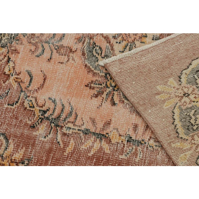 Textile 1960s Rug & Kilim’s French Savonnerie Inspired Vintage Zeki Muren Rug For Sale - Image 7 of 7