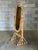 Wood 1980s British Colonial Style Bamboo, Cane, and Rattan Cheval Floor Mirror For Sale - Image 7 of 12