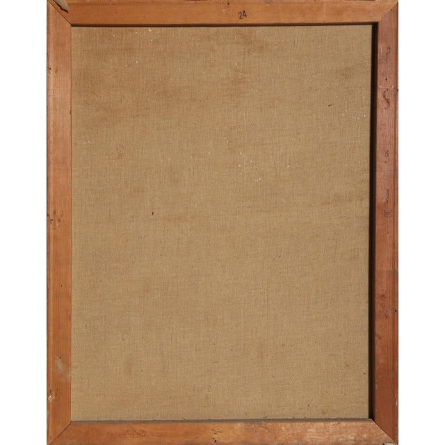 1970s Multicolor Flowers VI, Miriam Bromberg, Painting For Sale - Image 5 of 6