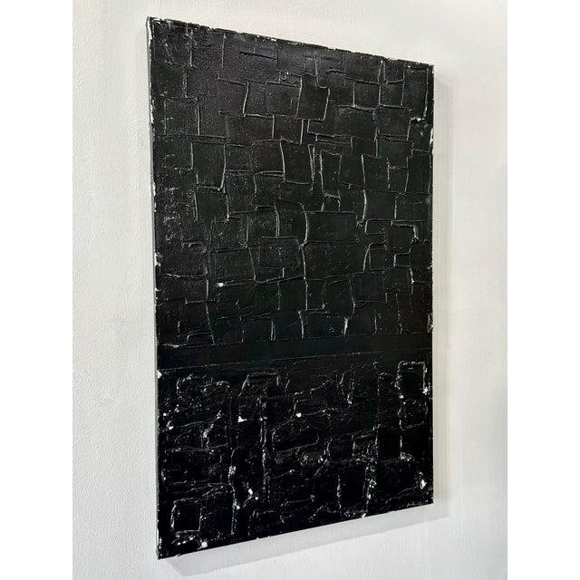 Vintage Boho Abstract Painting For Sale - Image 4 of 5