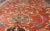 Textile Large Antique Hand Knotted Sultanabad Rug in Red and Blue For Sale - Image 7 of 10