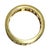 Late 20th Century Vintage 18k Yellow Gold Baguette Cut Diamond Eternity Band, Size 6 For Sale - Image 5 of 7