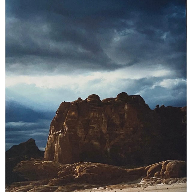 Neil FolbergJebel Zakuf, Sinai Vintage Color Photo Israeli Signed Cibachrome Photograph, 1982 For Sale - Image 4 of 5