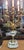 1950s Pair French Stone and Gilt Brass Candelabra Lamps For Sale - Image 13 of 16
