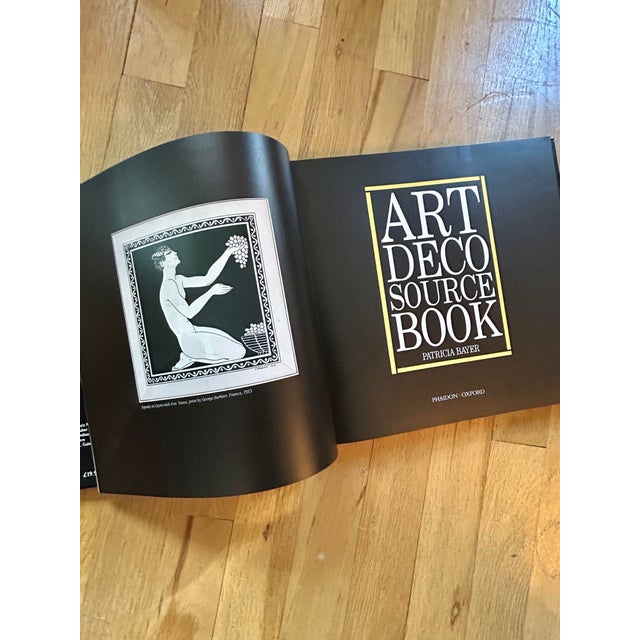 Vintage 1988 “Art Deco Source Book” First Edition Hardcover by Patricia Bayer For Sale - Image 4 of 10