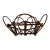 Vintage Twig Adirondack Style Bentwood Wall Mount Magazine Holder Made by Artesian For Sale