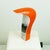 Orange Pelota Table Lamp attributed to Casati and Ponzio, 1970s For Sale - Image 4 of 12