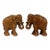 Vintage Traditional African Elephant Library Paperweight Bookend - A Pair For Sale