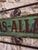 Antique French Double-Sided Shop Sign in Iron Frame, 1890s For Sale - Image 18 of 18