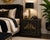 Vintage Onyx Black & Gold Fielding Accent Cabinet For Sale - Image 4 of 4