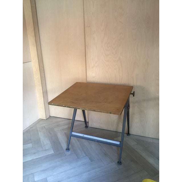 Friso Kramer Drawing Table Desk by Friso Kramer for Ahrend the Cirkel, 1960 For Sale - Image 4 of 9