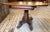 Late 19th Century Victorian Oak Carved Folding Pedestal Game Table For Sale - Image 5 of 9