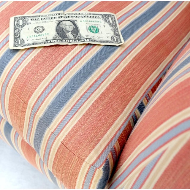 Mid 20th Century Pair Mid Century Modern Lucite Base Floating Lounge Club Chairs For Sale - Image 5 of 18