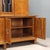 Art Deco Display Cabinet Veneered in Maple Burl For Sale - Image 15 of 16