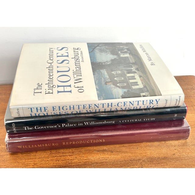 Late 20th Century Williamsburg Virginia Hardcover Book Bundle, Set of 3 For Sale - Image 16 of 17