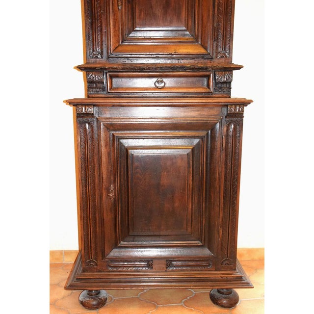 Louis XIII Walnut Buffet, 1650s For Sale - Image 13 of 17