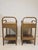 Wood Boarding School Bedside Tables in Metal, 1950s, Set of 2 For Sale - Image 7 of 10