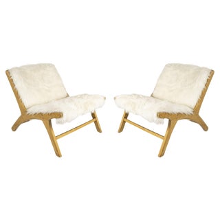 Armchairs by Olivier Schrijver, Set of 2 For Sale