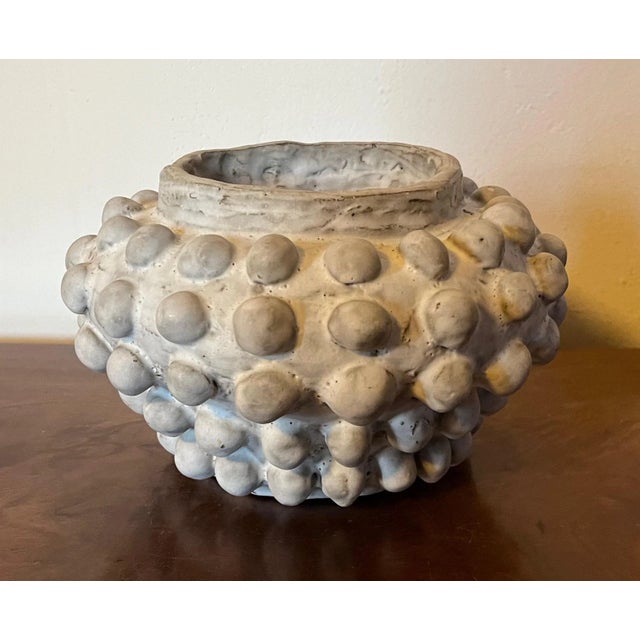 Mid 20th Century 1960's Mid-Century Modern Art Pottery Vase For Sale - Image 5 of 11