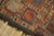 1880s Multi Geometric Rustic Antique Caucasian Verneh Flat-Weave Carpet 5'6" X 7'10" Wool Rug For Sale - Image 11 of 12