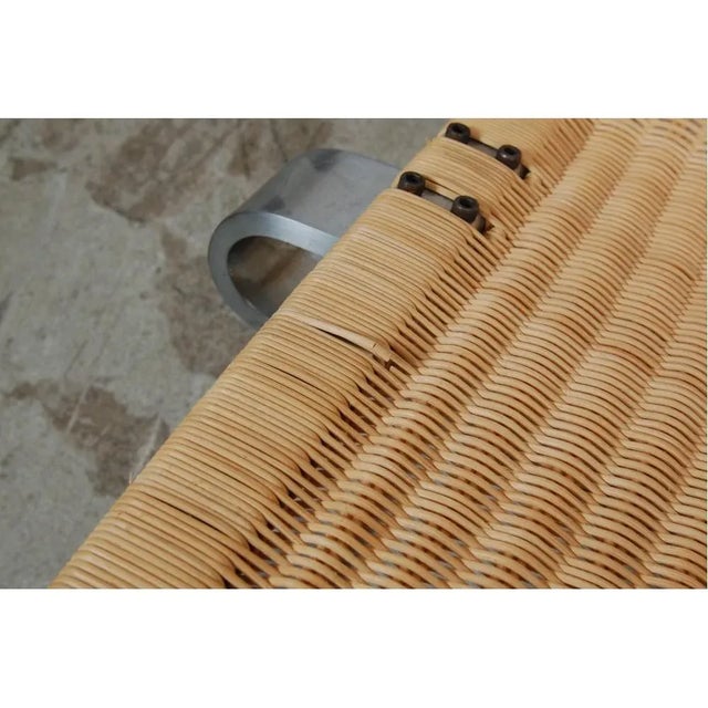 Wood PK-20 Lounge Chair in Wicker by Poul Kjærholm for Fritz Hansen, 2000s For Sale - Image 7 of 10