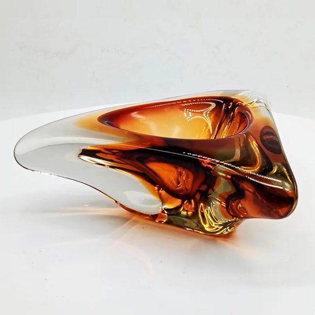 Italian Triangular Ashtray in Murano Glass, 1960s For Sale - Image 7 of 7