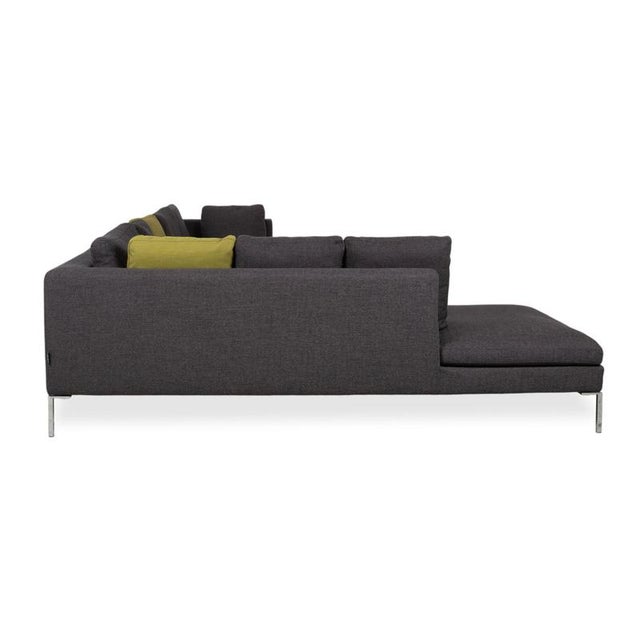 Grey Fabric Corner Sofa from La Nuova Casa For Sale - Image 11 of 15
