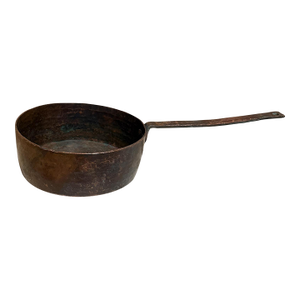 Antique a La Menagere Copper Stock Pot Sauce Pan Cookware Paris France Country Kitchen Style